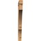 Ekena Millwork Balboa Block Smooth Bracket, Western Red Cedar, 3 1/2"W x 42"D x 42"H BKT04X42X42BOA05SWR - alternate 3
